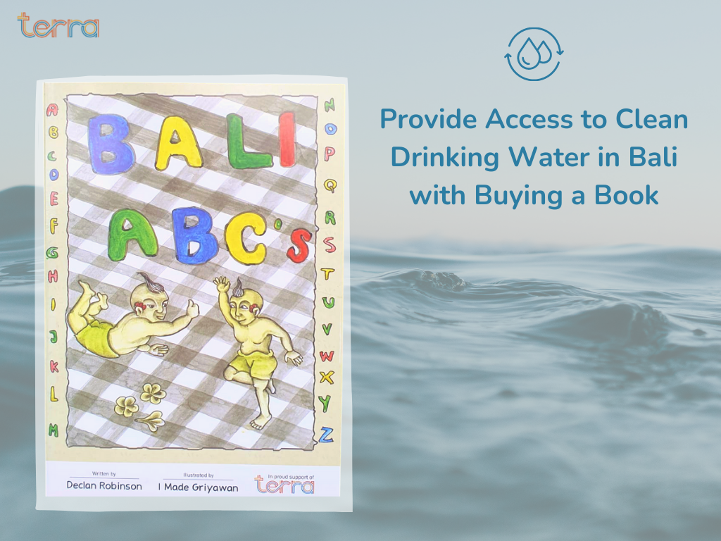 Provide Access to Clean Drinking Water in Bali with Buying a Book