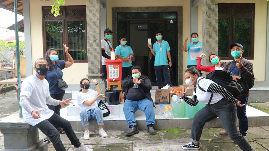 Terra Water x Idep Foundation Fight Covid-19 in Bali